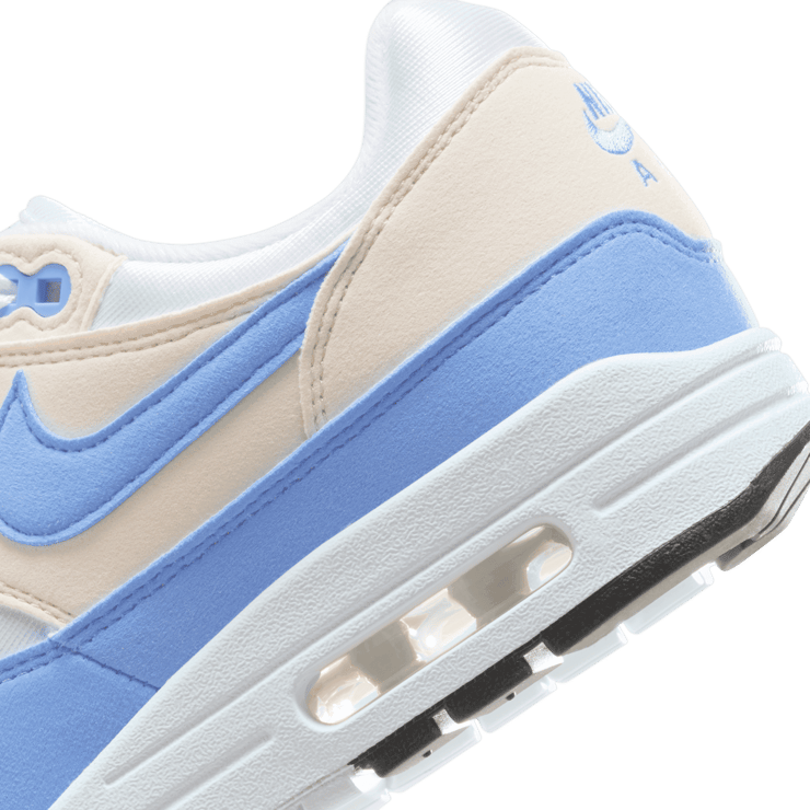 Nike Air Max 1 White Royal Pulse (W) Angle 5