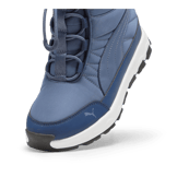 PUMA Evolve Boots in Inky Blue/Persian Blue/White (GS) Angle 2