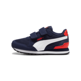 PUMA ST Runner v4 Mesh Sneakers in Dark Blue (PS) Angle 1