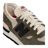 New Balance 990v1 Made in USA by Teddy Santis Brown Beige Angle 4