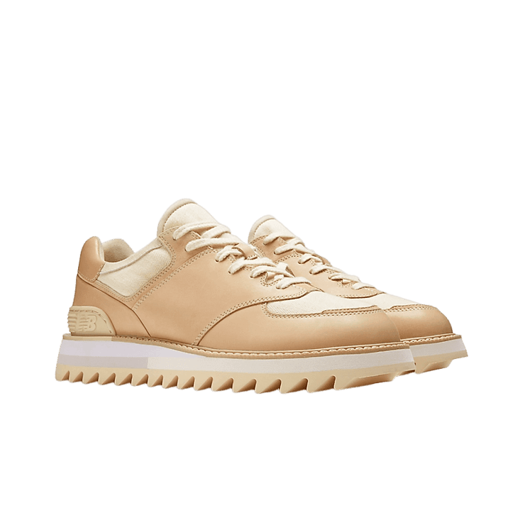 New Balance 574 Tokyo Design Studio Vachetta Tan Angle 2