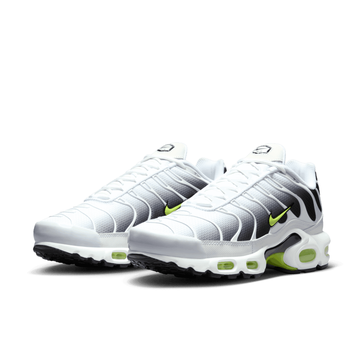 Nike Air Max Plus 'White Black Volt' Angle 2