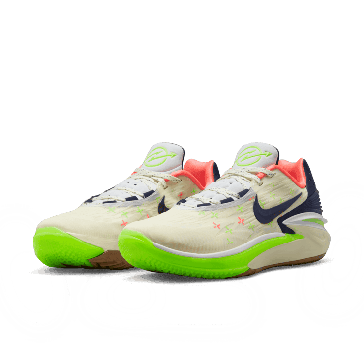 Nike Air Zoom GT Cut 2 Coconut Milk Midnight Navy Angle 2