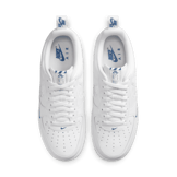 Nike Air Force 1 LV8 White Dark Marina Blue Angle 1