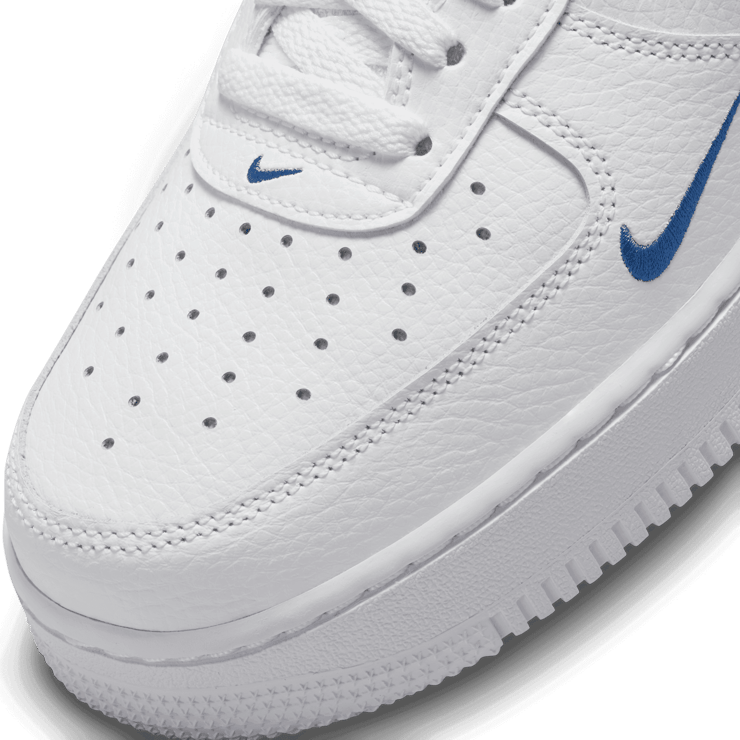 Nike Air Force 1 LV8 White Dark Marina Blue Angle 4