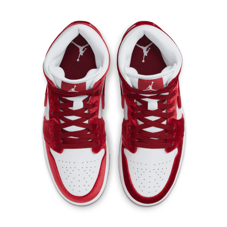 Air Jordan 1 Mid 'Red Velvet' (W) Angle 1