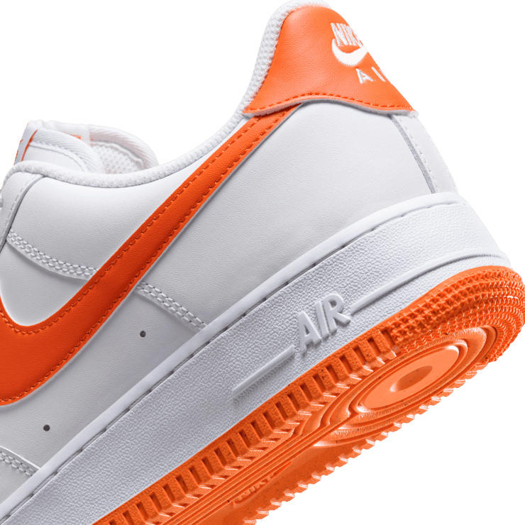 Nike Air Force 1 '07 'Safety Orange' Angle 5