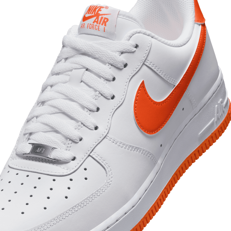 Nike Air Force 1 '07 'Safety Orange' Angle 4