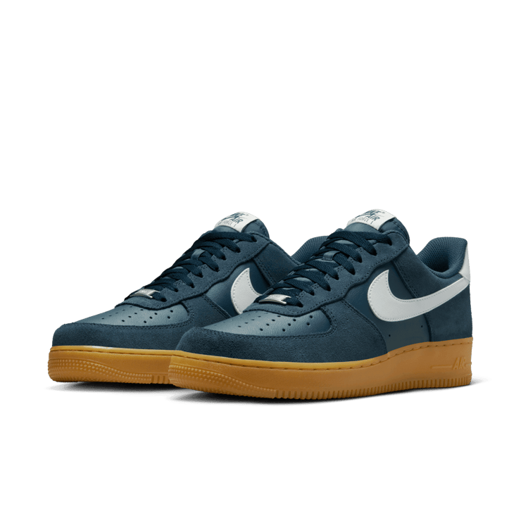 Nike Air Force 1 '07 LV8 'Gum Pack - Armory Navy' Angle 2