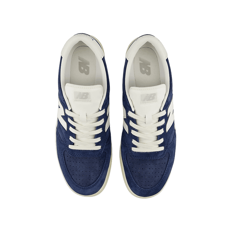 New Balance T500 Navy White Angle 1