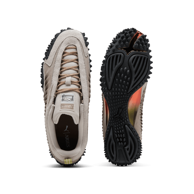 Puma Mostro Craft Suede Aries Ecru Angle 0