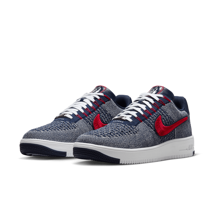 Nike Air Force 1 Ultra Flyknit Low New England Patriots 30th Anniversary FV4079 012