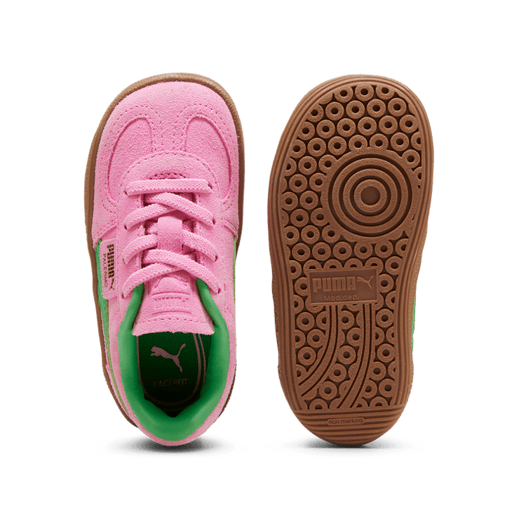 PUMA Palermo Special s' Sneakers in Pink Delight/Green/Gum (TD) Angle 0
