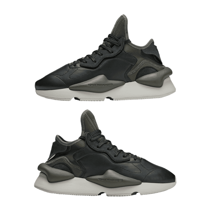 adidas Y-3 Kaiwa Black Cinder Angle 5