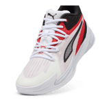 PUMA Dagger Basketball in Red/Black Angle 2