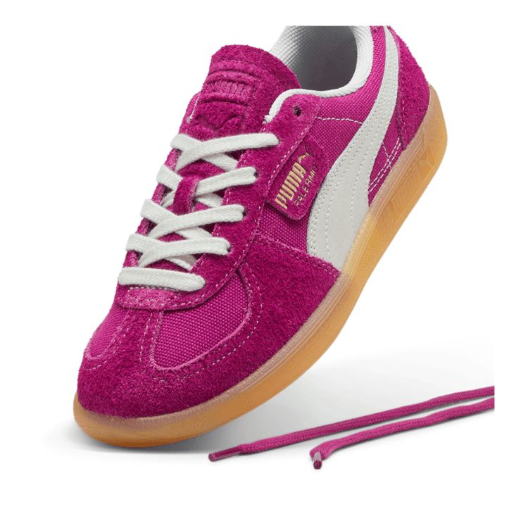 PUMA Palermo Vintage Sneakers in Magenta Gleam/Frosted Ivory Angle 2