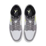 Jordan 1 Mid Gunsmoke Volt Angle 1