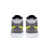 激レアNike Air Jordan 1 Mid Gunsmoke Volt NIKE AIR JORDAN 1 ~ MID ~ GUNSMOKE VOLT/NEUTRAL GRAY ~ MEN