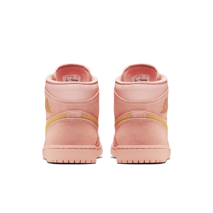 Jordan 1 Mid Coral Gold 852542 600 Raffles Where to Buy