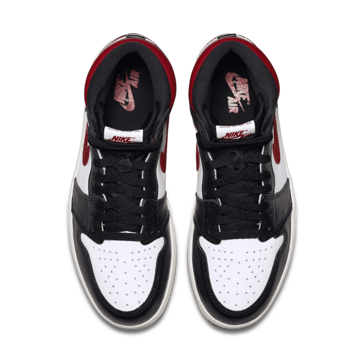 Jordan 1 Retro High Black Gym Red Angle 1