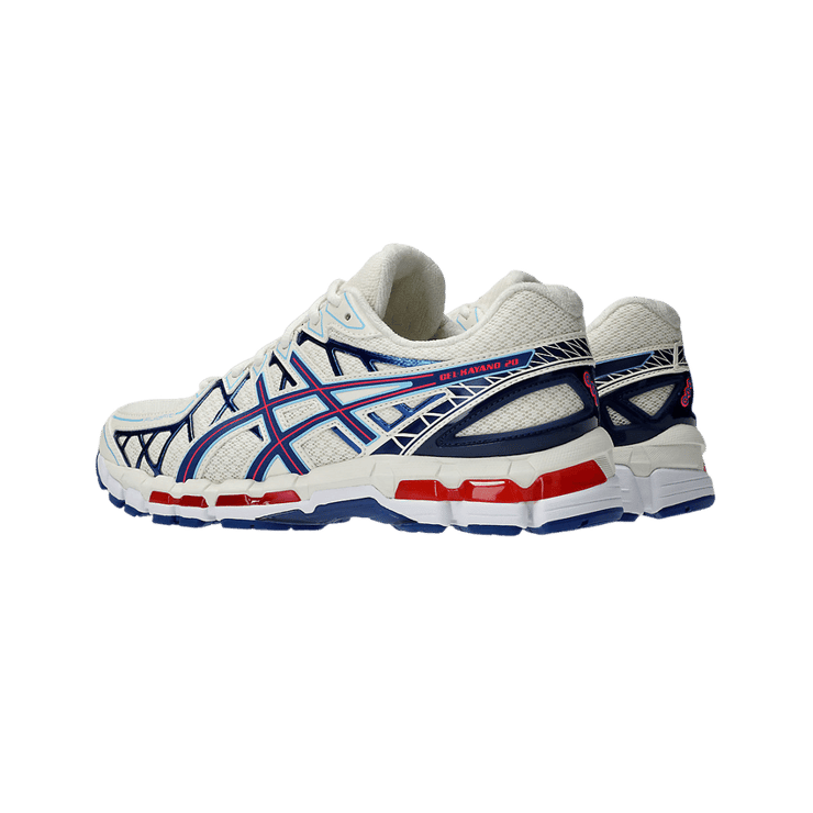 Asics Gel-Kayano 20 Cream Blue Angle 1