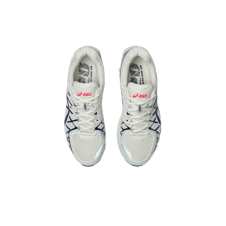 Asics Gel-Kayano 20 Cream Blue Angle 4