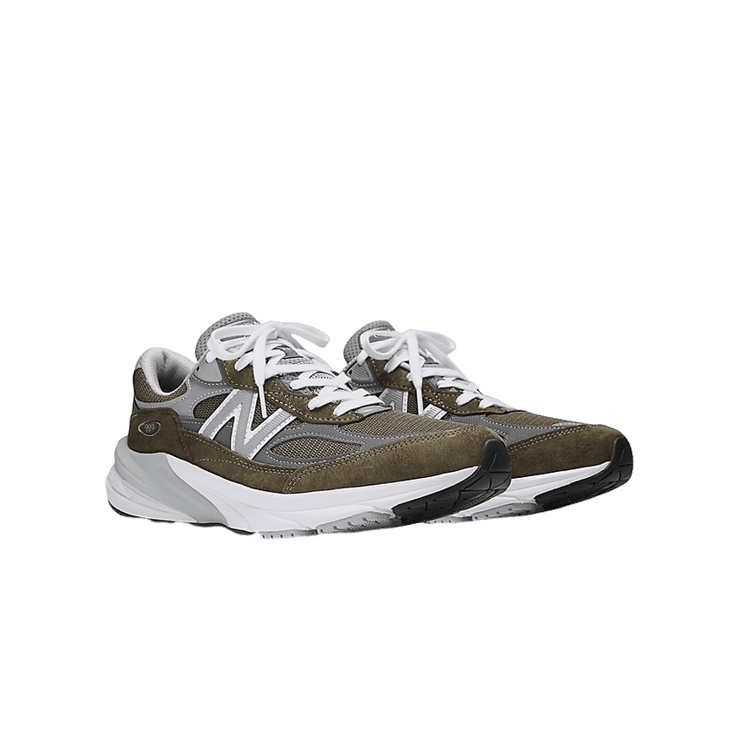 New Balance 990v6 Made in USA True Camo White Angle 2