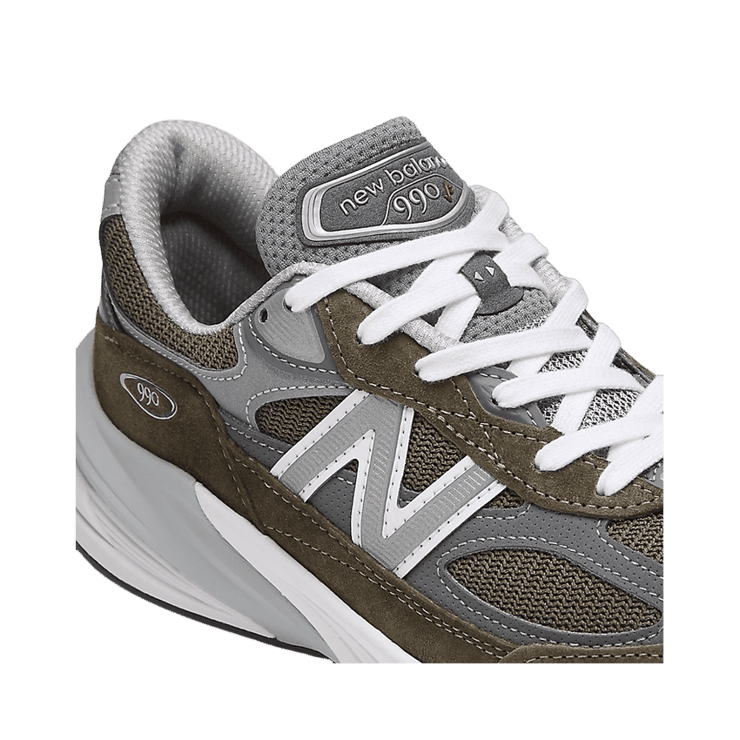 New Balance 990v6 Made in USA True Camo White Angle 4