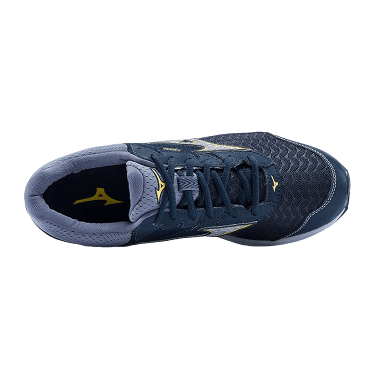 Mizuno Rider 21 GTX Silver Yellow Angle 1