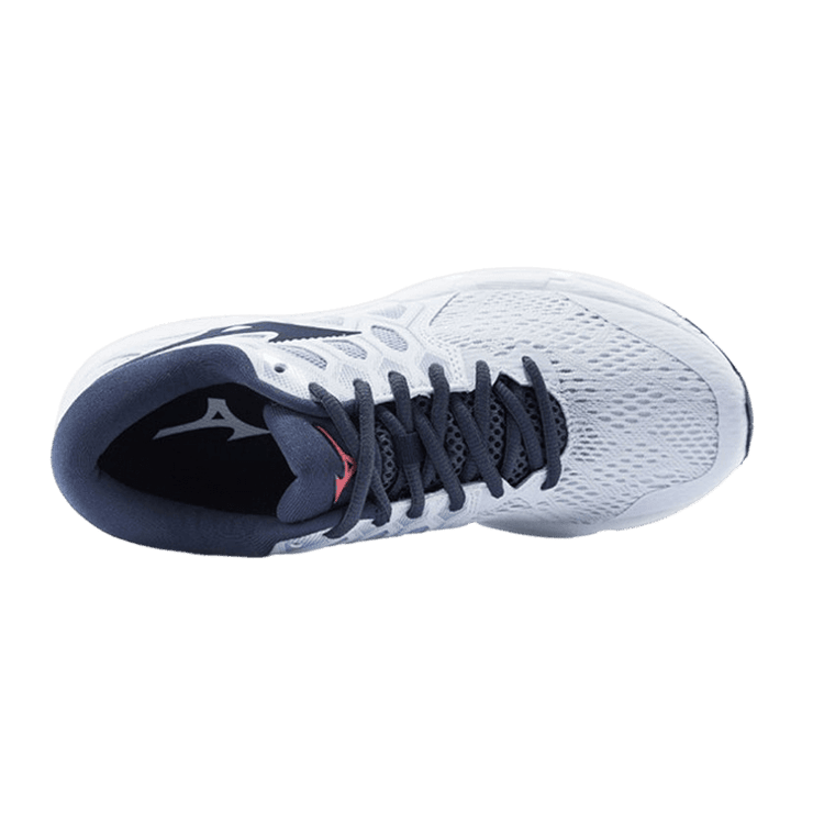 Mizuno Wave Equate 4 Blue White Angle 1