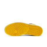 Jordan 1 Mid Yellow Toe Black Angle 0