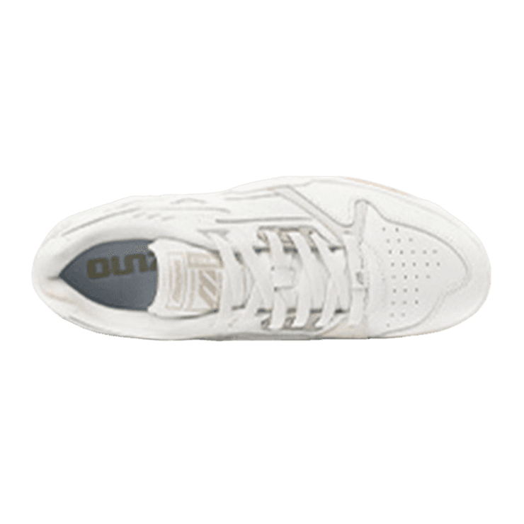 Mizuno Court Slam White Brown Angle 0