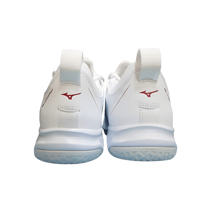 Mizuno Ghost Shadow White Red Angle 1
