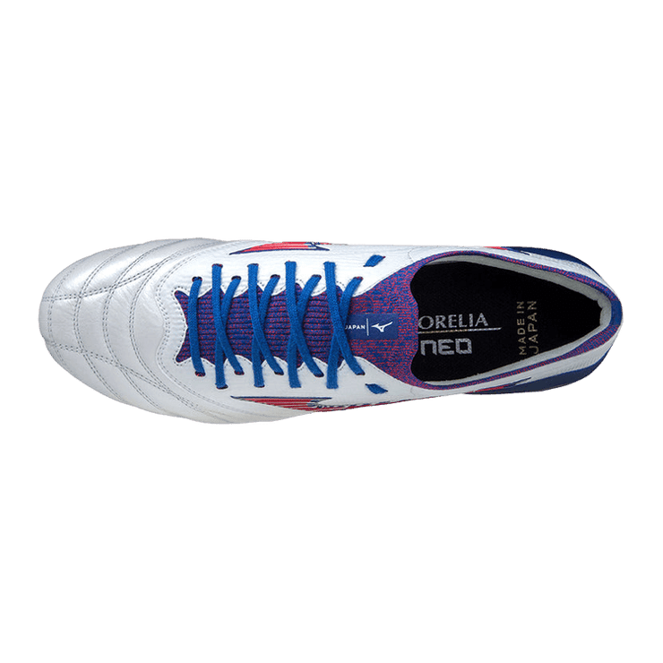 Mizuno Morelia Neo 3 Low Tops Silver Angle 0