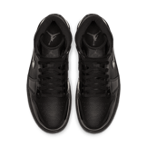 Jordan 1 Mid Patent Triple Black (W) Angle 1