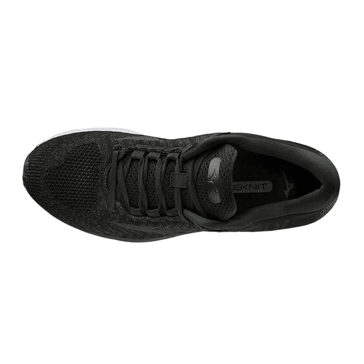 Mizuno Wave Rider Waveknit 3 Black Angle 0