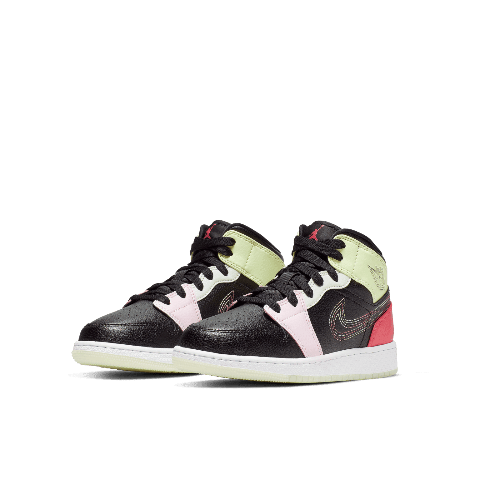 nike air jordan 1 mid glow in the dark