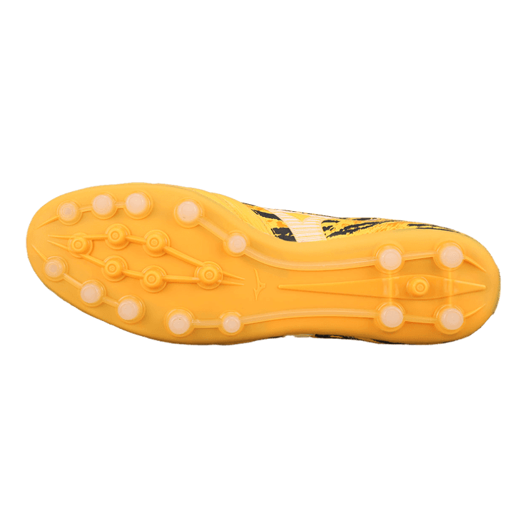 Mizuno Morelia Neo III Pro AG Yellow Black Angle 2
