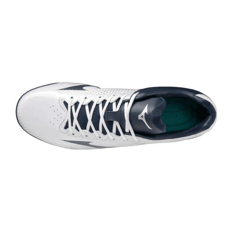 Mizuno Wave Lightrevo Black White Angle 0
