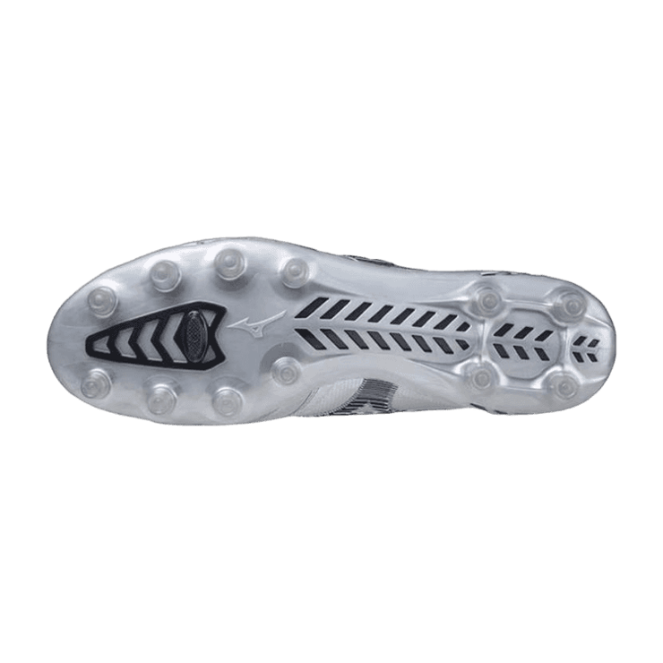 Mizuno Morelia Neo 3 Beta FG Gray Silver Angle 0