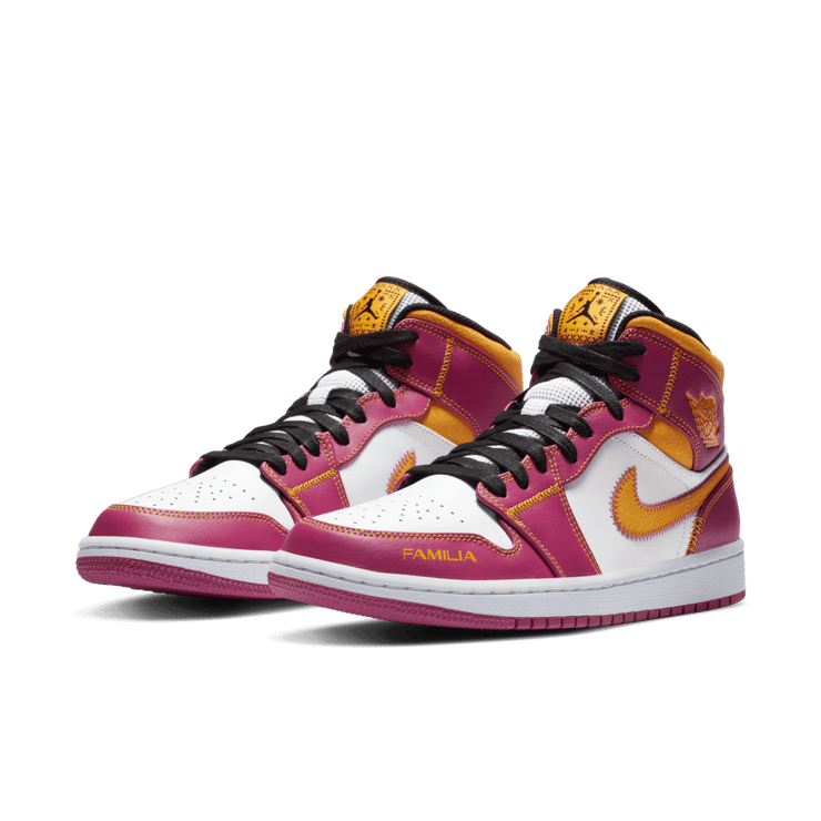 Jordan 1 Mid Dia de los Muertos Angle 2