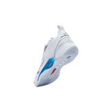 Mizuno Wave Momentum 2 White Blue Angle 1