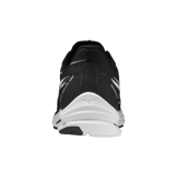 Mizuno Wave Rebellion Sonic White Black Paint Stroke Angle 1