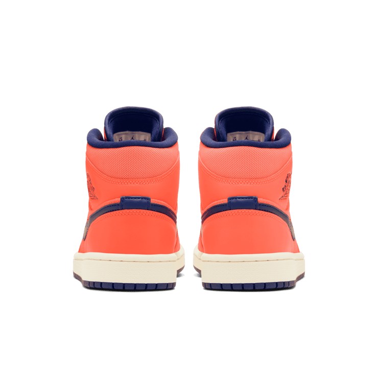 Jordan 1 Mid Turf Orange Blue Void (W) Angle 3