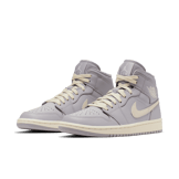 Jordan 1 Mid Atmosphere Grey Pale Ivory (W) Angle 2