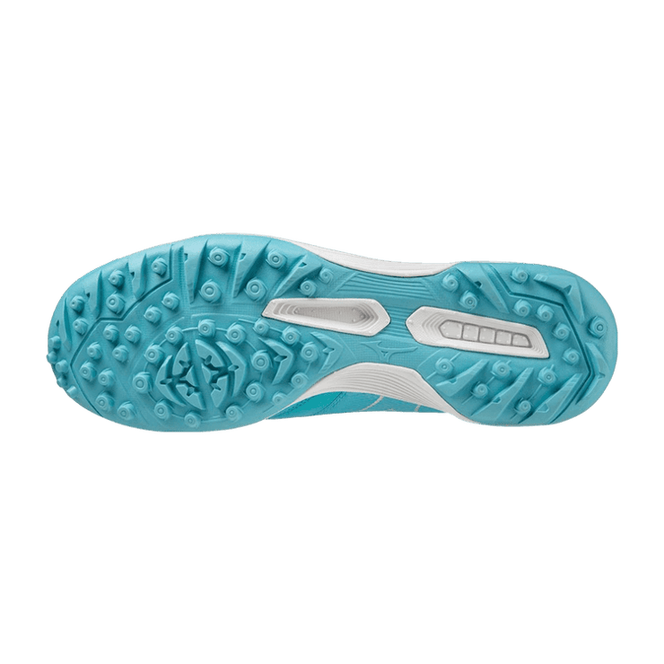 Mizuno Morelia Neo Sala Blue ShockAbsorbent NonSlip Angle 2