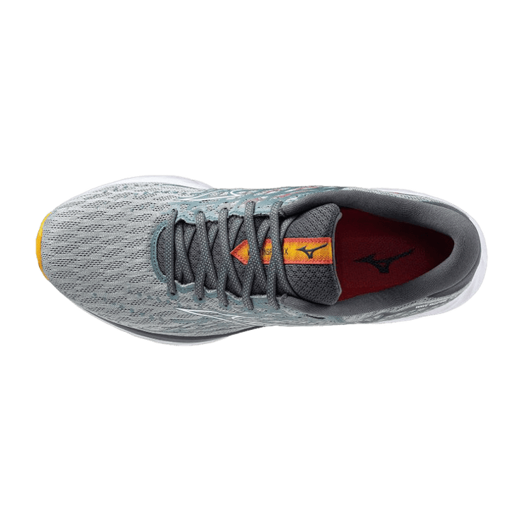 Mizuno Wave Inspire 20 Abyss Citrus Angle 0