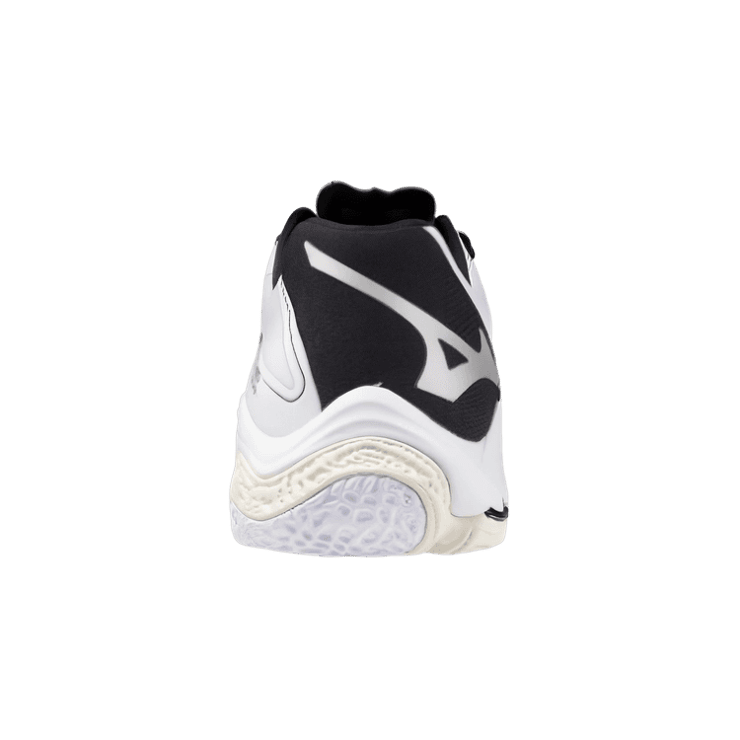 Mizuno Wave Lightning Z8 Wide White Black Angle 0