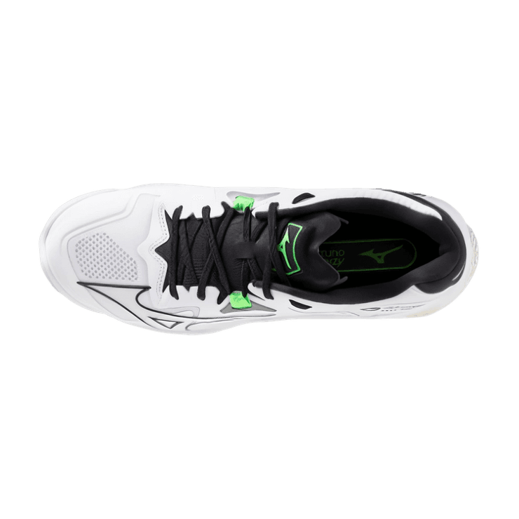 Mizuno Wave Lightning Z8 Wide White Black Angle 1