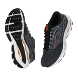 Mizuno Wave Equate 8 Turbulence Cayenne Angle 2